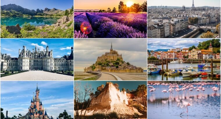 Les destinations de voyage à découvrir en France